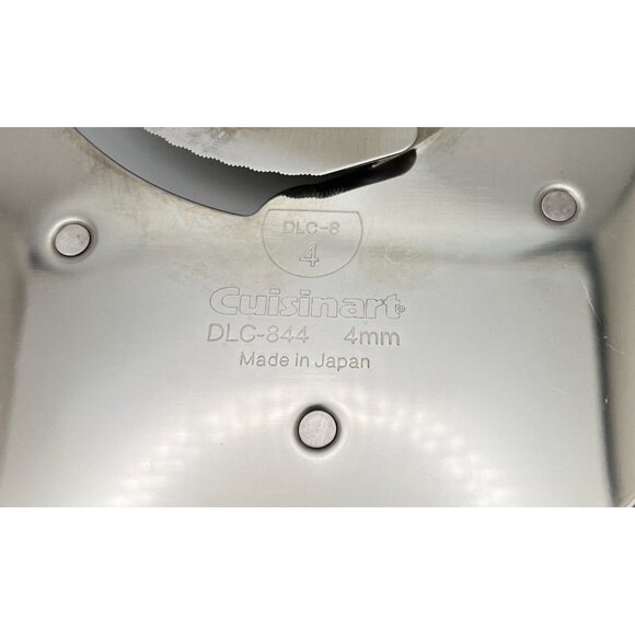 Cuisinart Food Processor DLC-8 Slicing Disc Blade Replacement Part DLC-844 4MM - Picture 4 of 6
